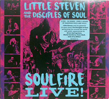 CD: Little Steven and the Disciples of Soul - Soulfire Live!